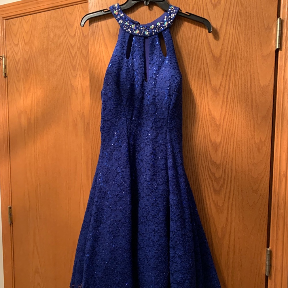 Royal Blue Dress
